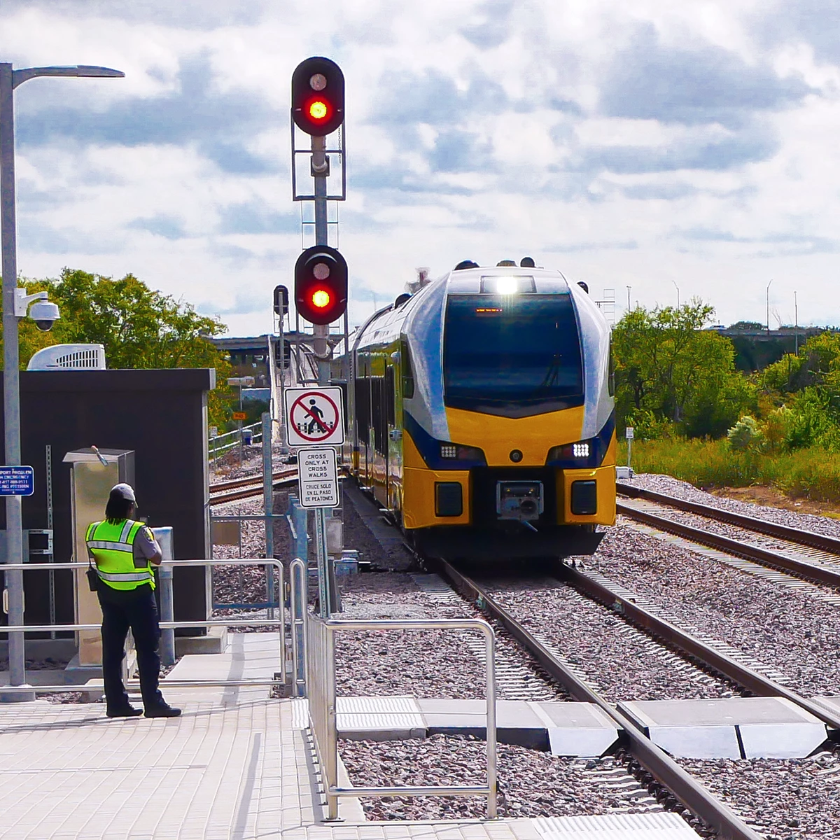 Train in Baltimore, Maryland