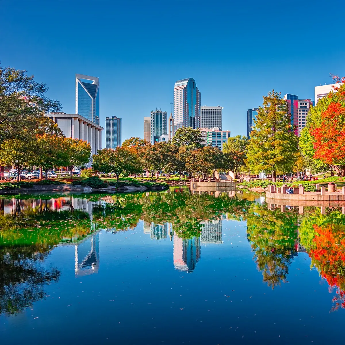 Charlotte skyline