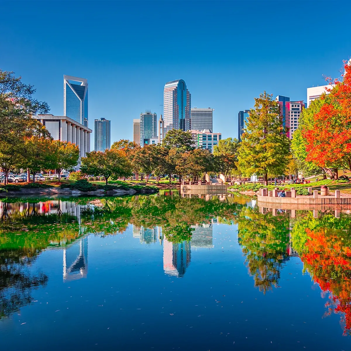 Charlotte, NC skyline