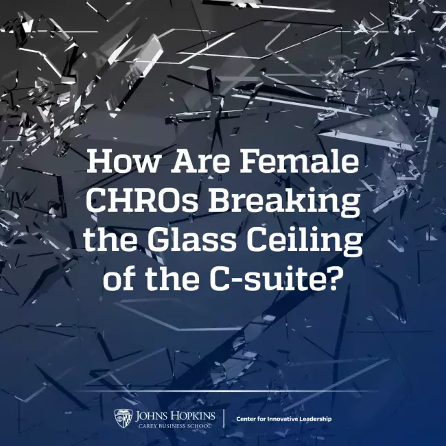 how are female chros breaking the glass ceiling 