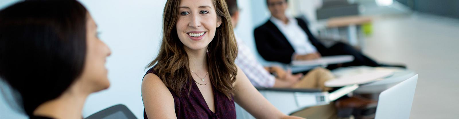 Carey MBA student