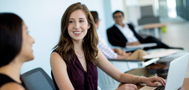 Carey MBA student