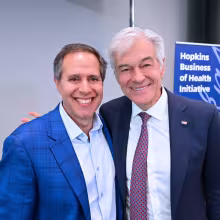 portrait of Dan Polsky and Dr Oz