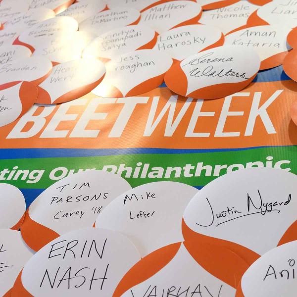 Beet Week Pledges