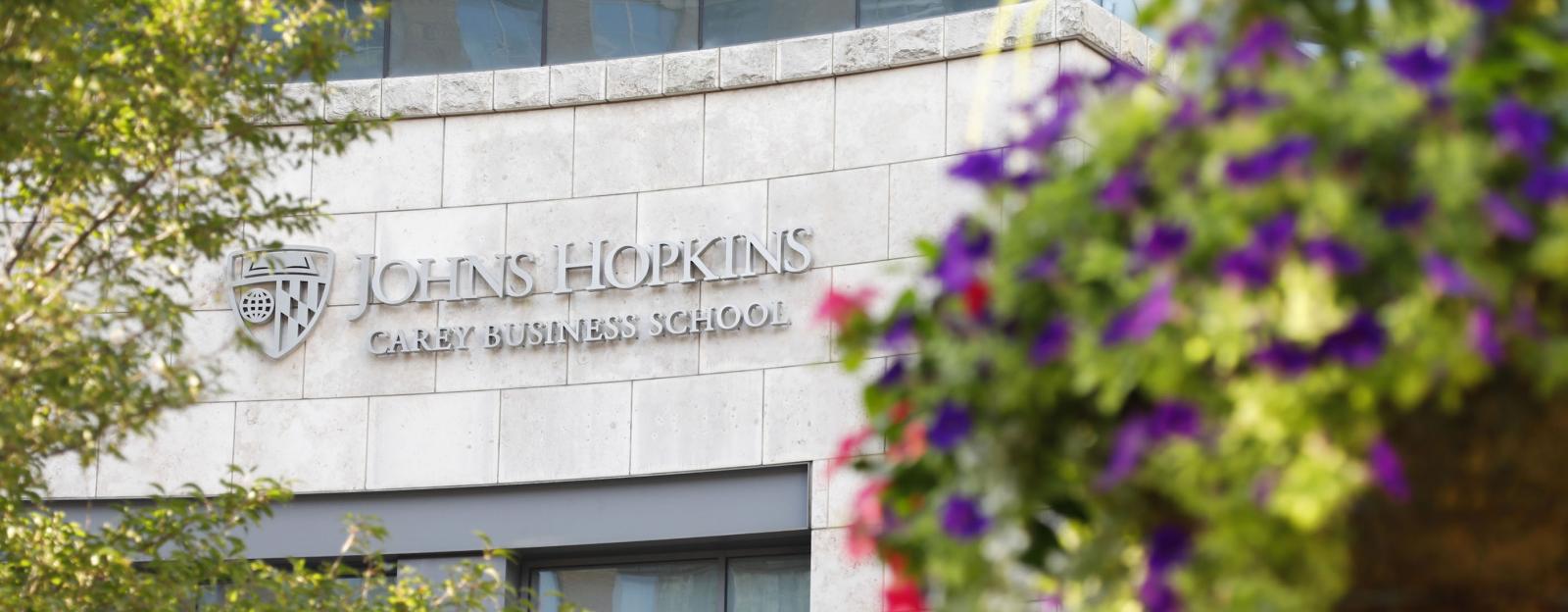 johns hopkins carey business school baltimore campus
